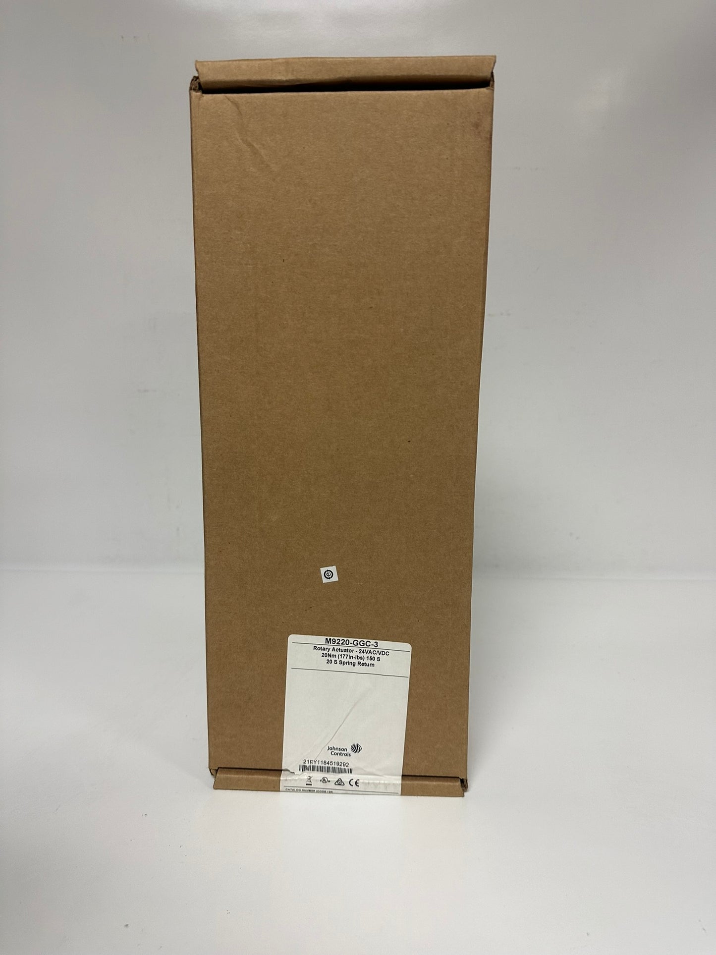 Johnson Controls M9220-GGC-3 Rotary Actuator - 24VAC/VDC 20Nm (177in-Ibs) 150 S 20 S