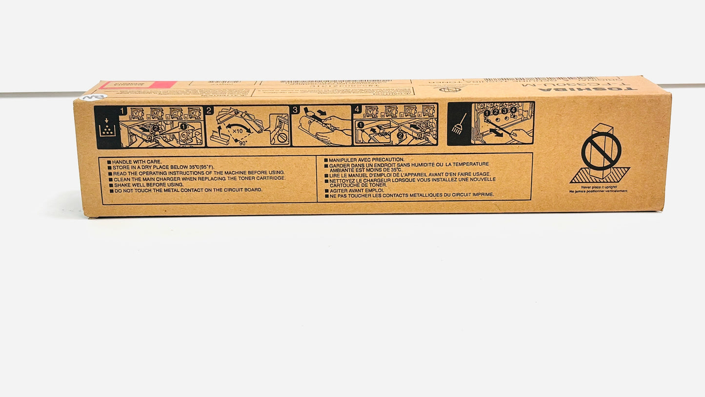 Open Genuine Toshiba e-STUDIO 330AC, 400AC Magenta Laser Toner T-FC330U-M