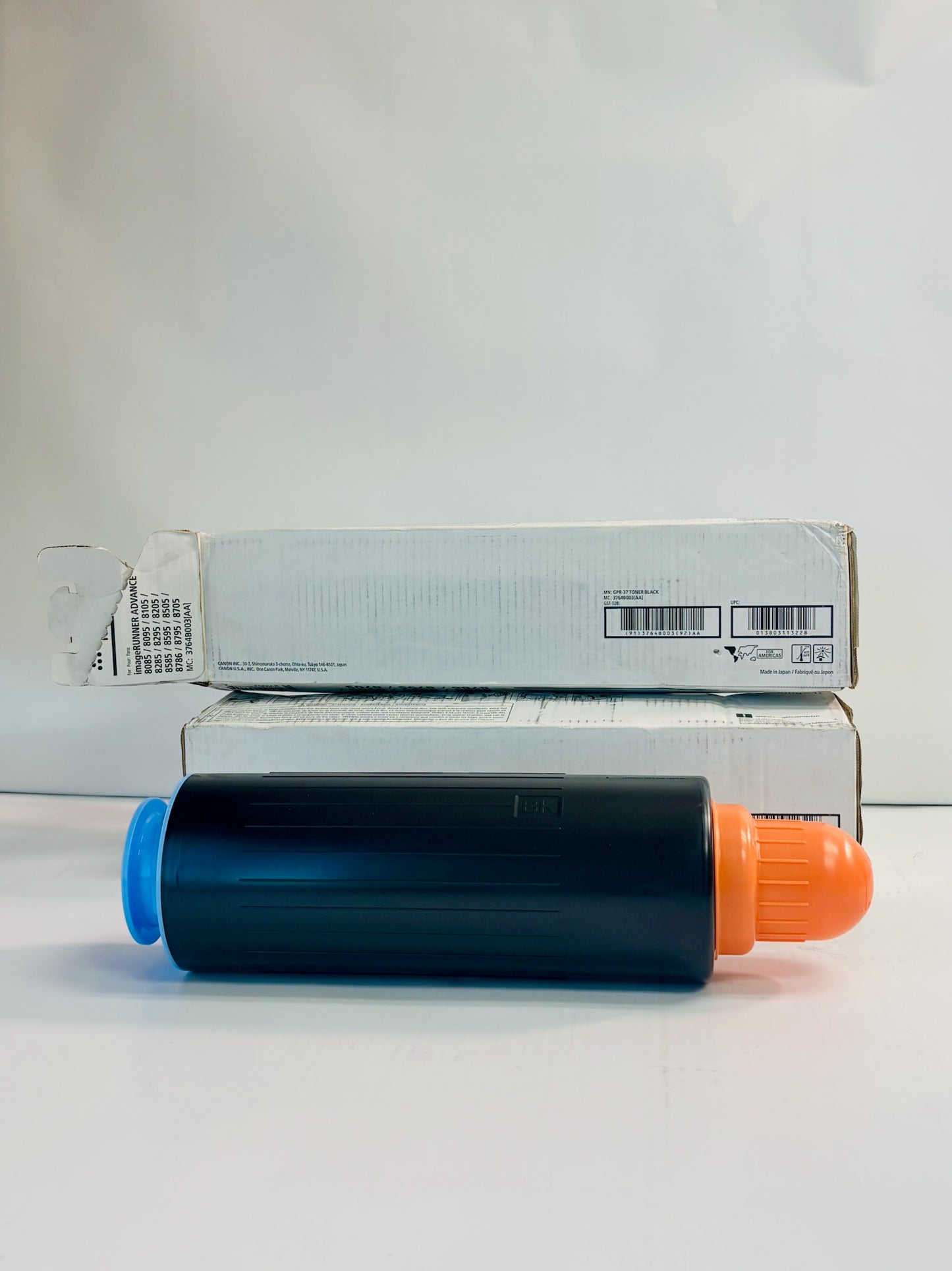 2 Open Genuine Canon iRA 8085,8095,8505,8285 Black Toners GPR-37, 3764B003AA