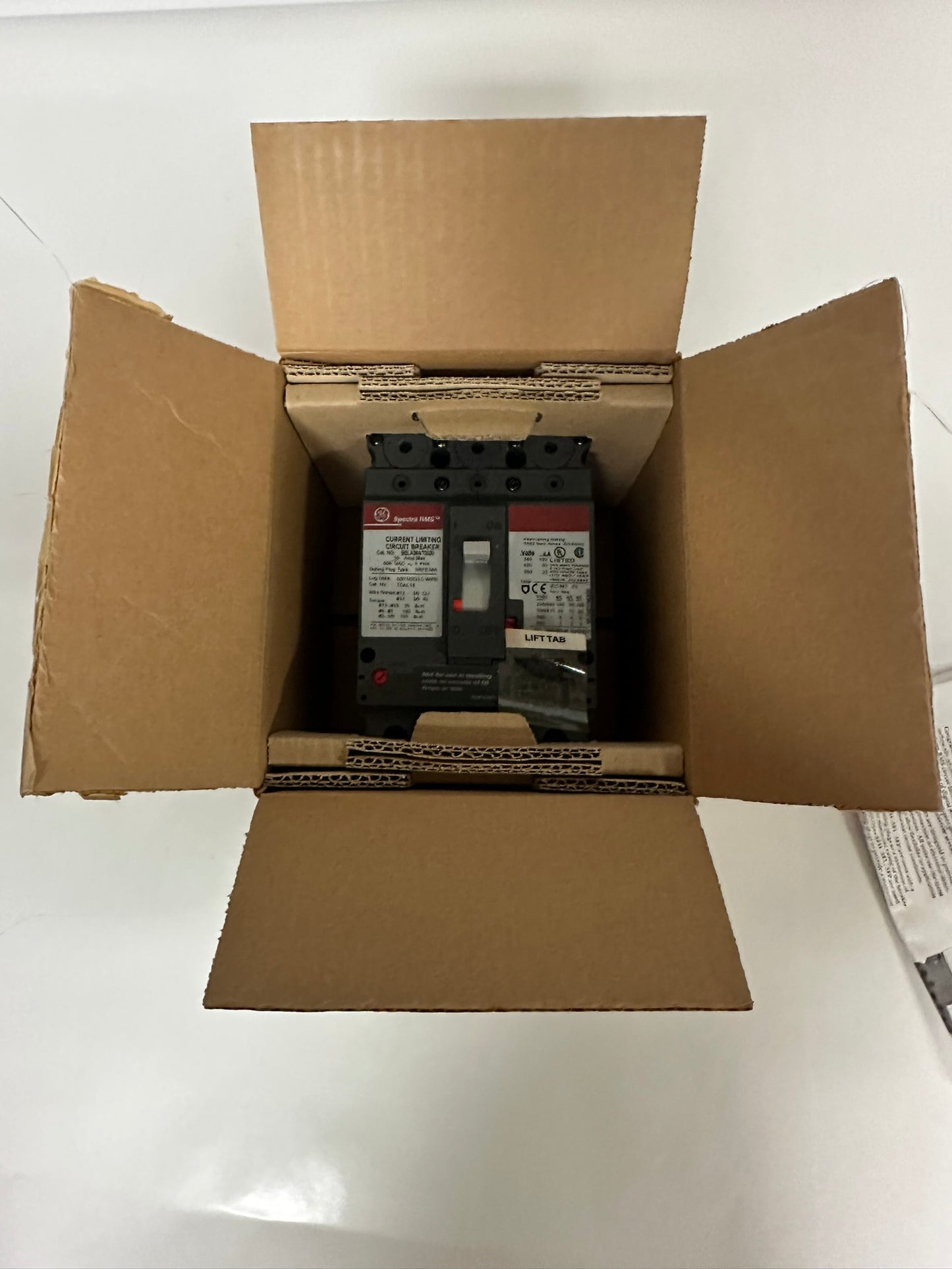 GE Spectra RMS SELA36AT0030 3-Pole Circuit Breaker Frame Only,  30 AMP-600 VAC