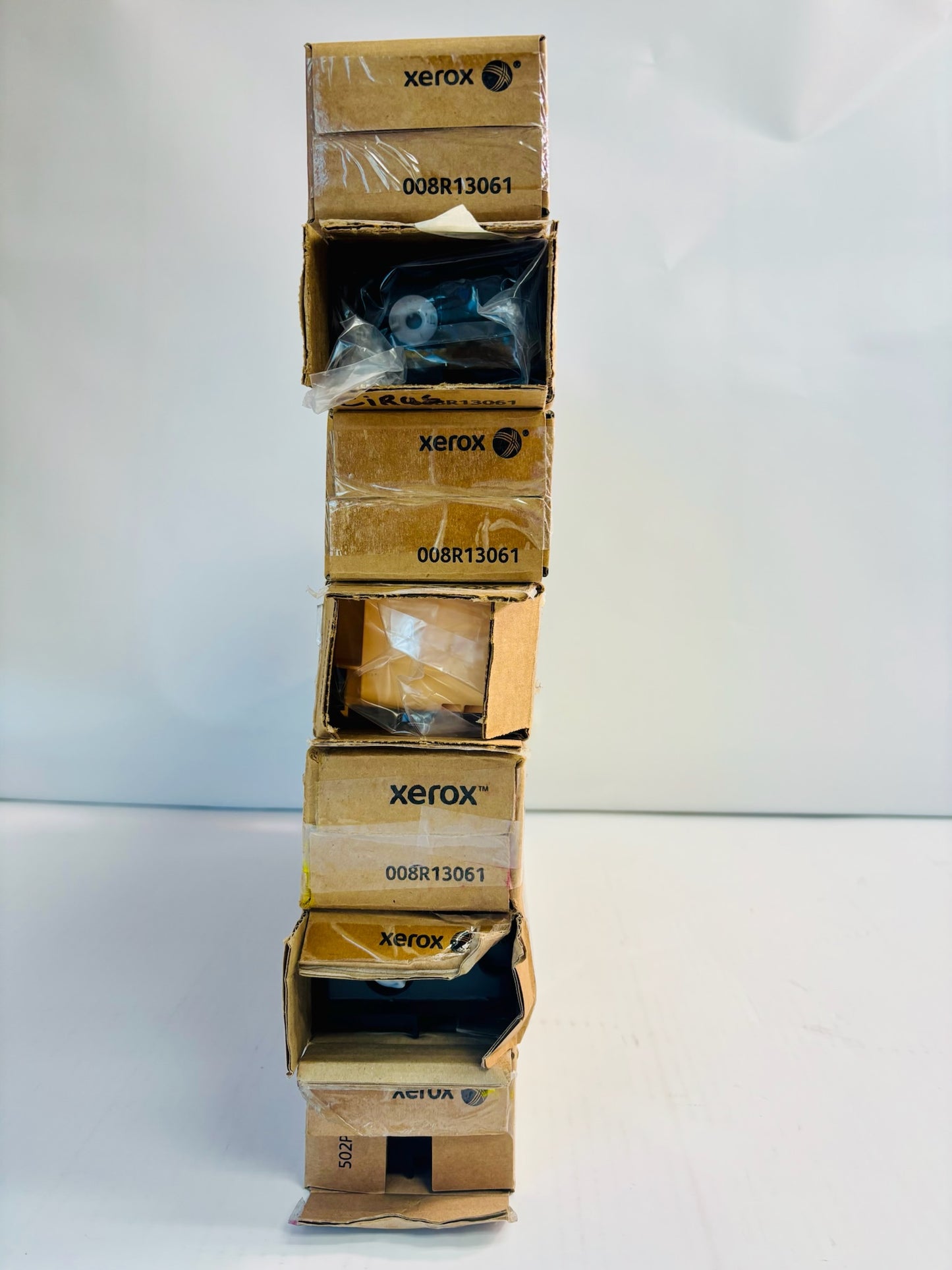 7 Open Genuine Xerox AltaLink C8030,C8035 Toner Waste Containers 008R13061