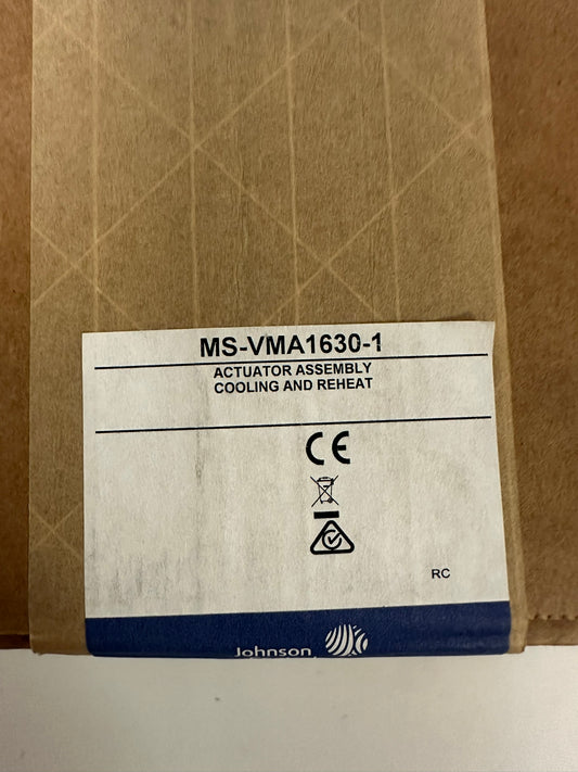 Johnson Controls MS-VMA1630-1 Actuator Assembly Cooling and Reheat