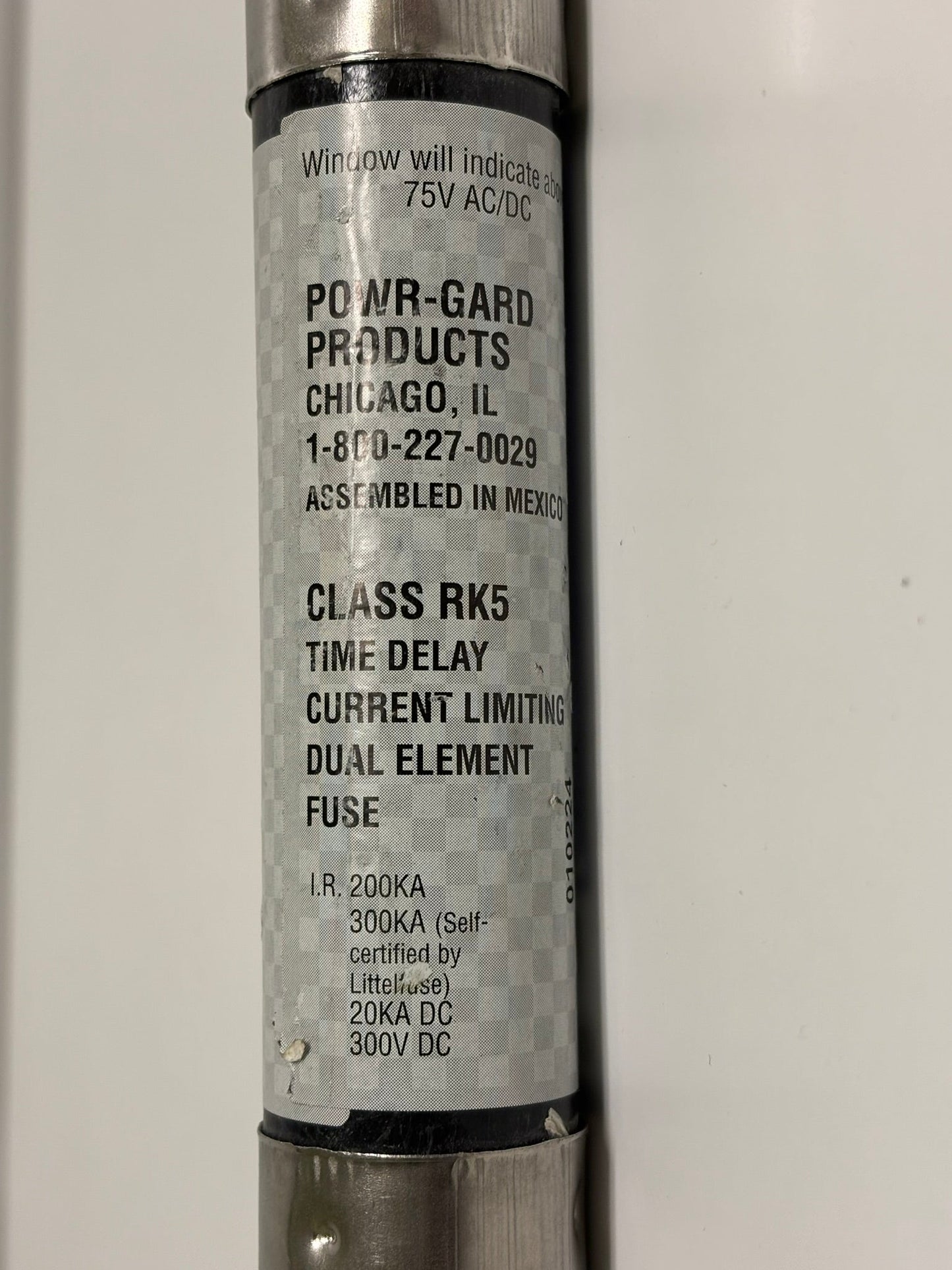 2 PK Little fuse FLSR100 1D – 100A Class RK5 Time-Delay Fuse, 600V