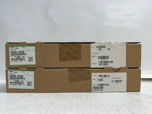 2 New Genuine Ricoh 1013,1515,171,1202 Fuser Guide Plate H5562206 (H556-2206)