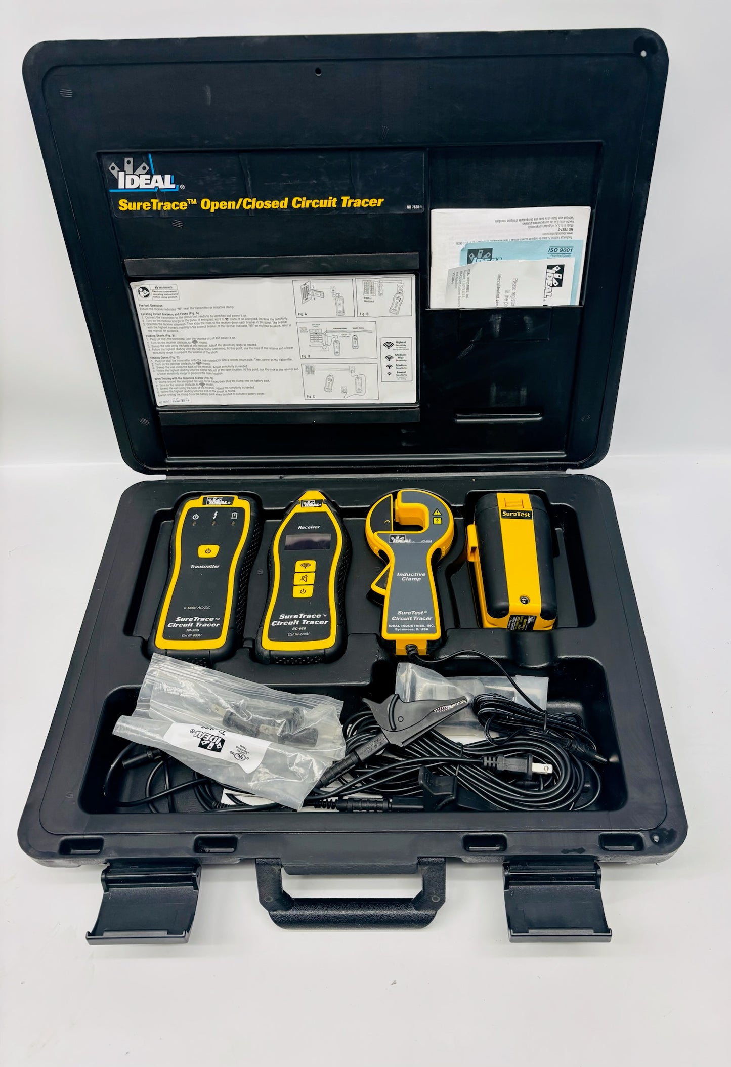 IDEAL SureTrace 61-959 Open/Closed Circuit Tracer Kit with Inductive Clamp