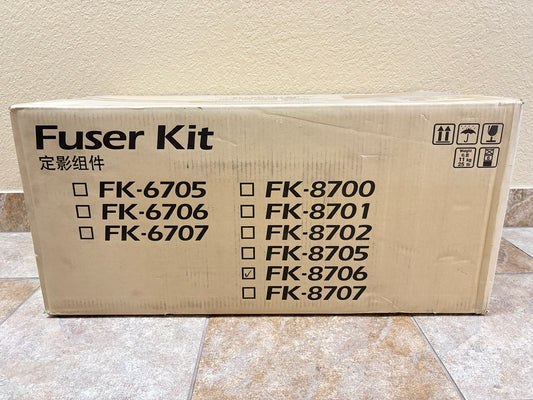 OEM Kyocera TASKalfa 6550ci, 7550ci  Fuser Unit FK-8706, 302K993127, 302K993120