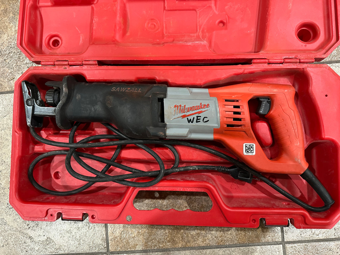 Milwaukee 12 Amp 3/4 in. Stroke SAWZALL Reciprocating Saw with Hard Case