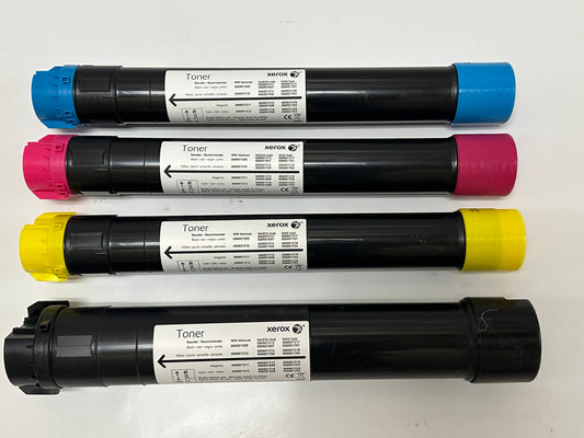 4 OEM Xerox WC7545,7830,7855i,7970,C8030,C8070 CMYK Toners 006R01513,514,515,516