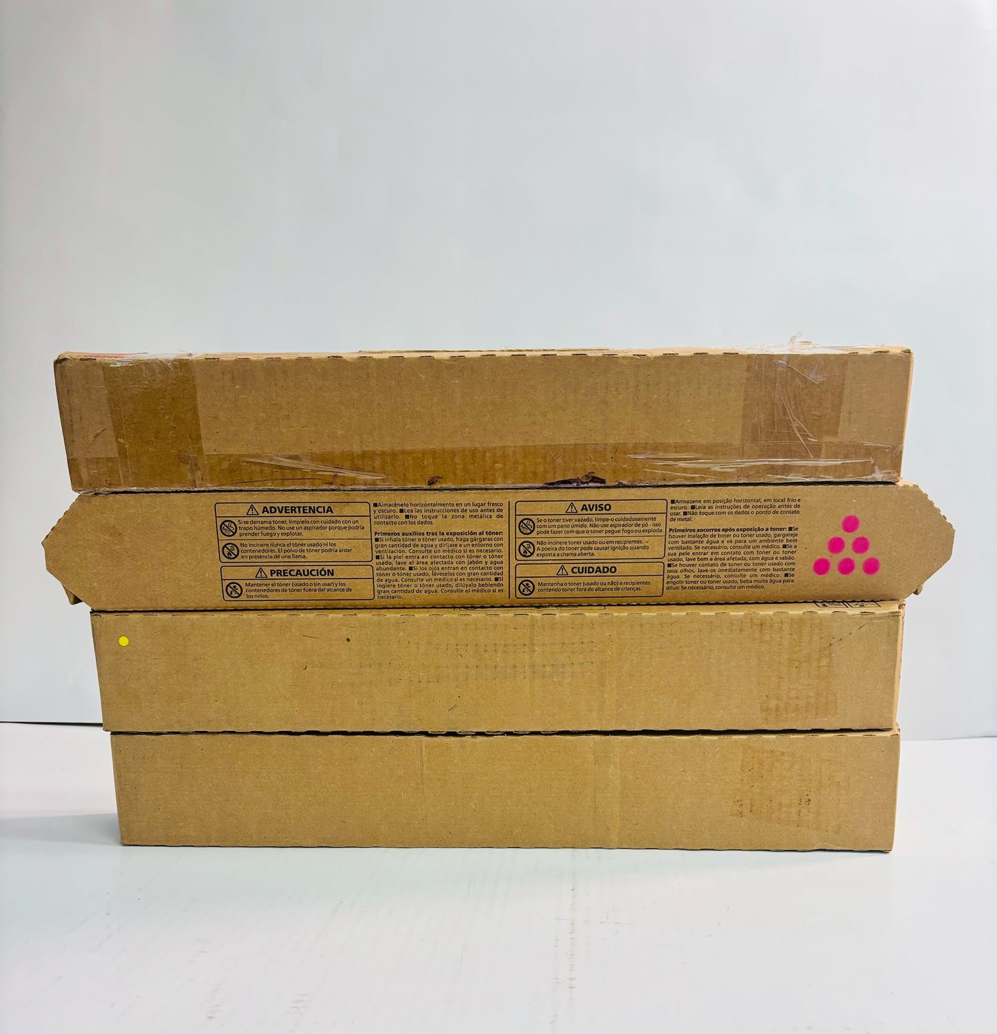 4 OEM Ricoh IM C4500,C6000 Magenta,Yellow & Black Toner 842279,842280,81 MMYK