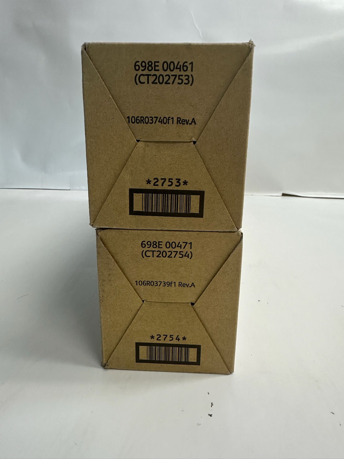 2 OEM Xerox VLC7020,C7025 Cyan & Mag Extra High Cap. Toner 106R03739,106R03740
