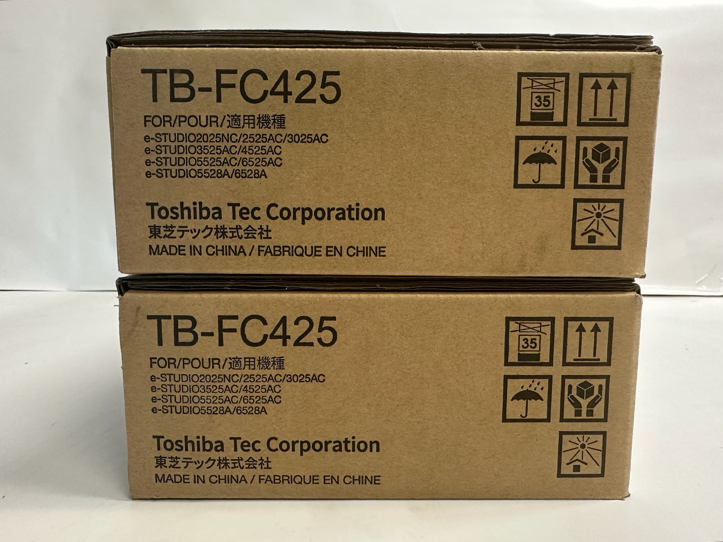 2 New Genuine Toshiba E STUDIO 2525AC,3025AC Waste Toner Bag TB-FC425, TBFC425