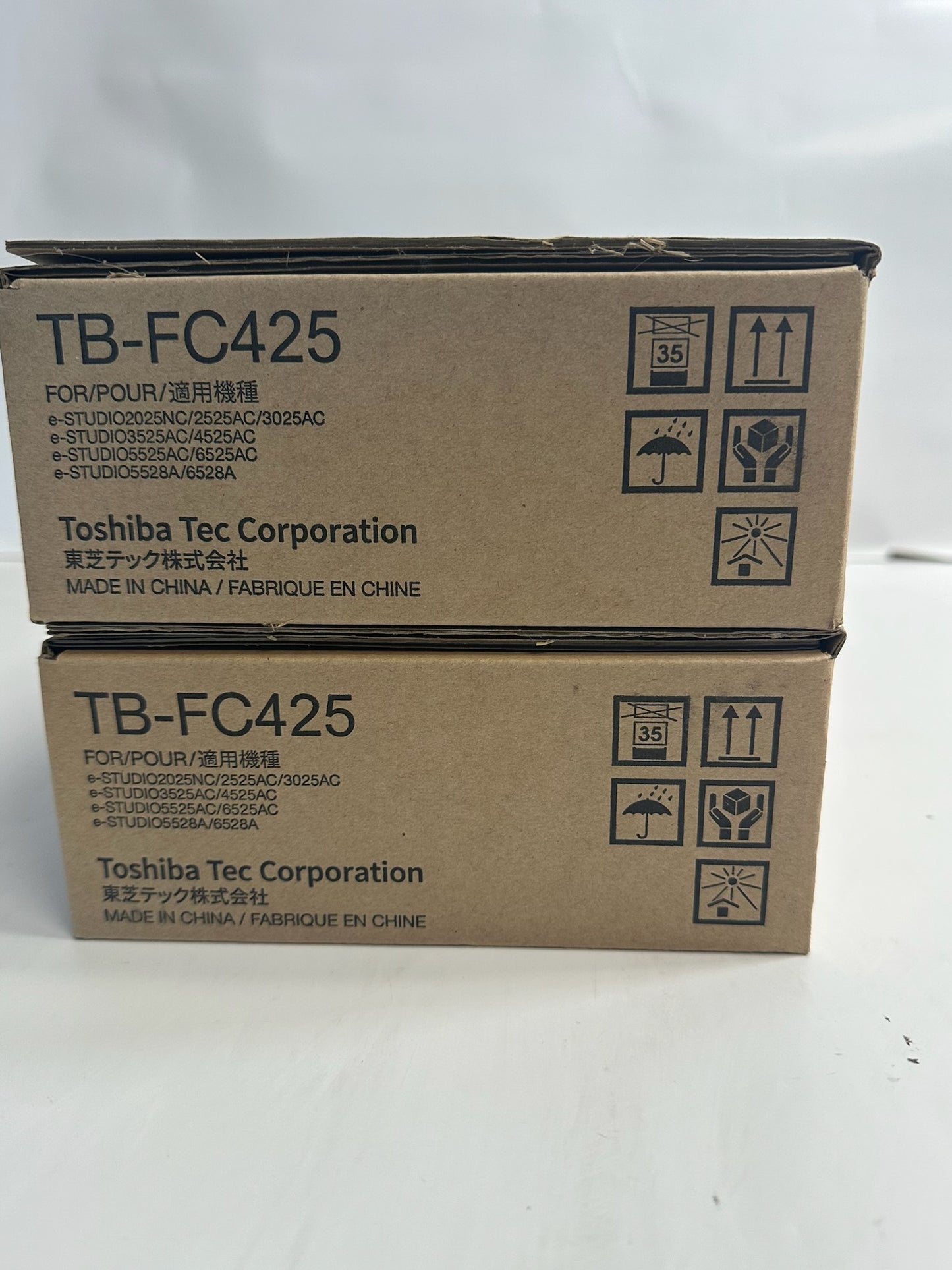 2 New Genuine Toshiba E STUDIO 2525AC,3025AC Waste Toner Bag TB-FC425, TBFC425