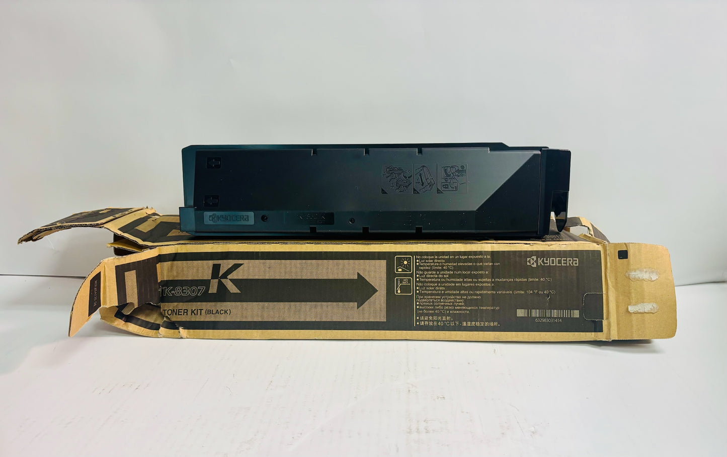 4 Open OEM Kyocera TASKalfa 3050ci,3051ci Cyan,Mag,Yel & Blk Toners TK-8307 CMYK