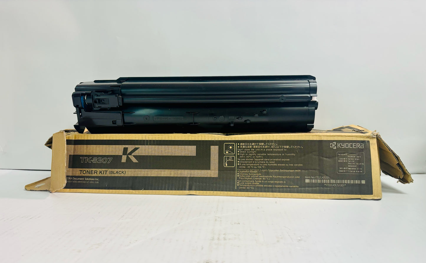 4 Open OEM Kyocera TASKalfa 3050ci,3051ci Cyan,Mag,Yel & Blk Toners TK-8307 CMYK