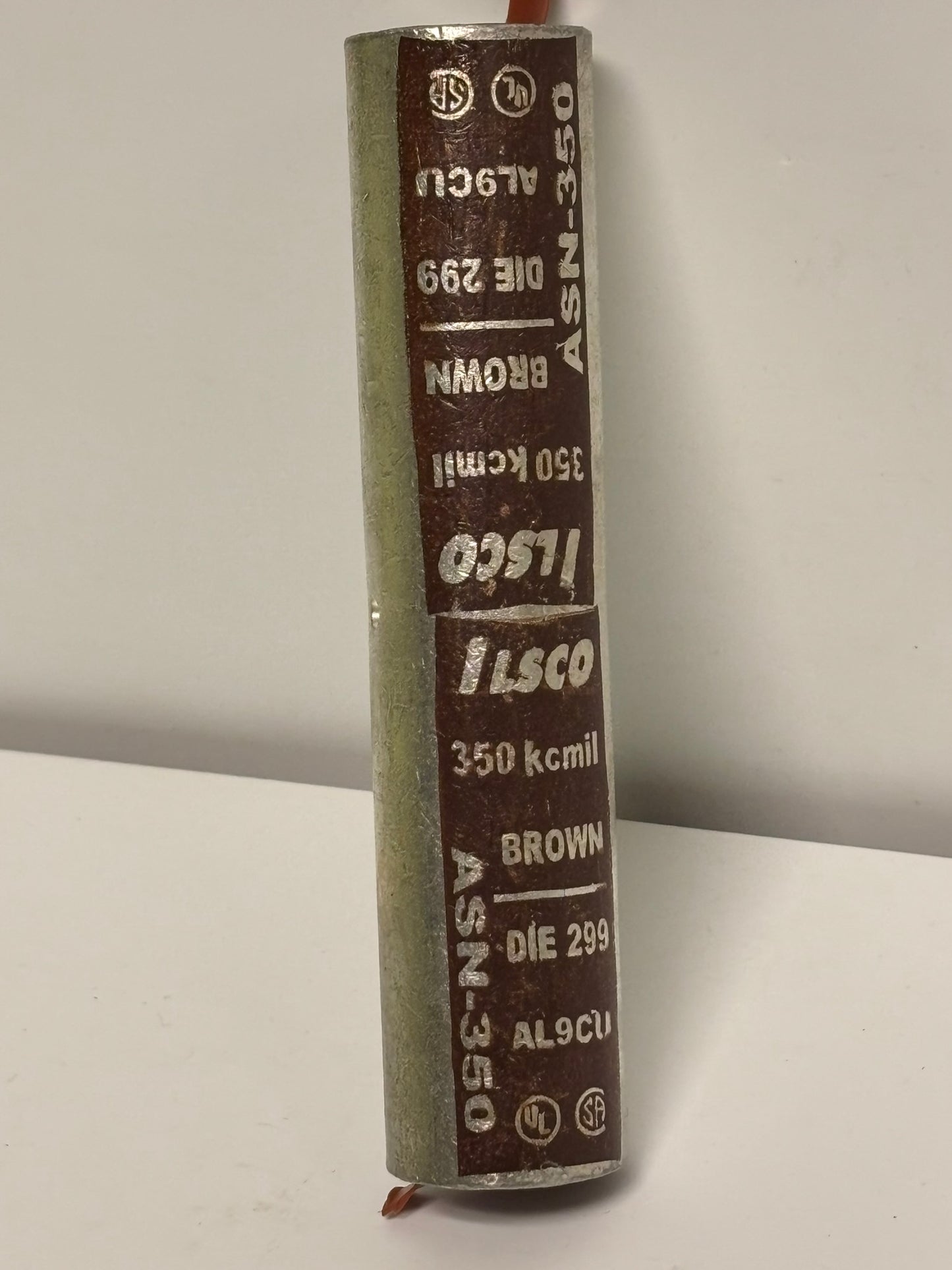 3 PK ILSCO ASN-350 Aluminum Compression Sleeve for 3/0–350 kcmil Conductors