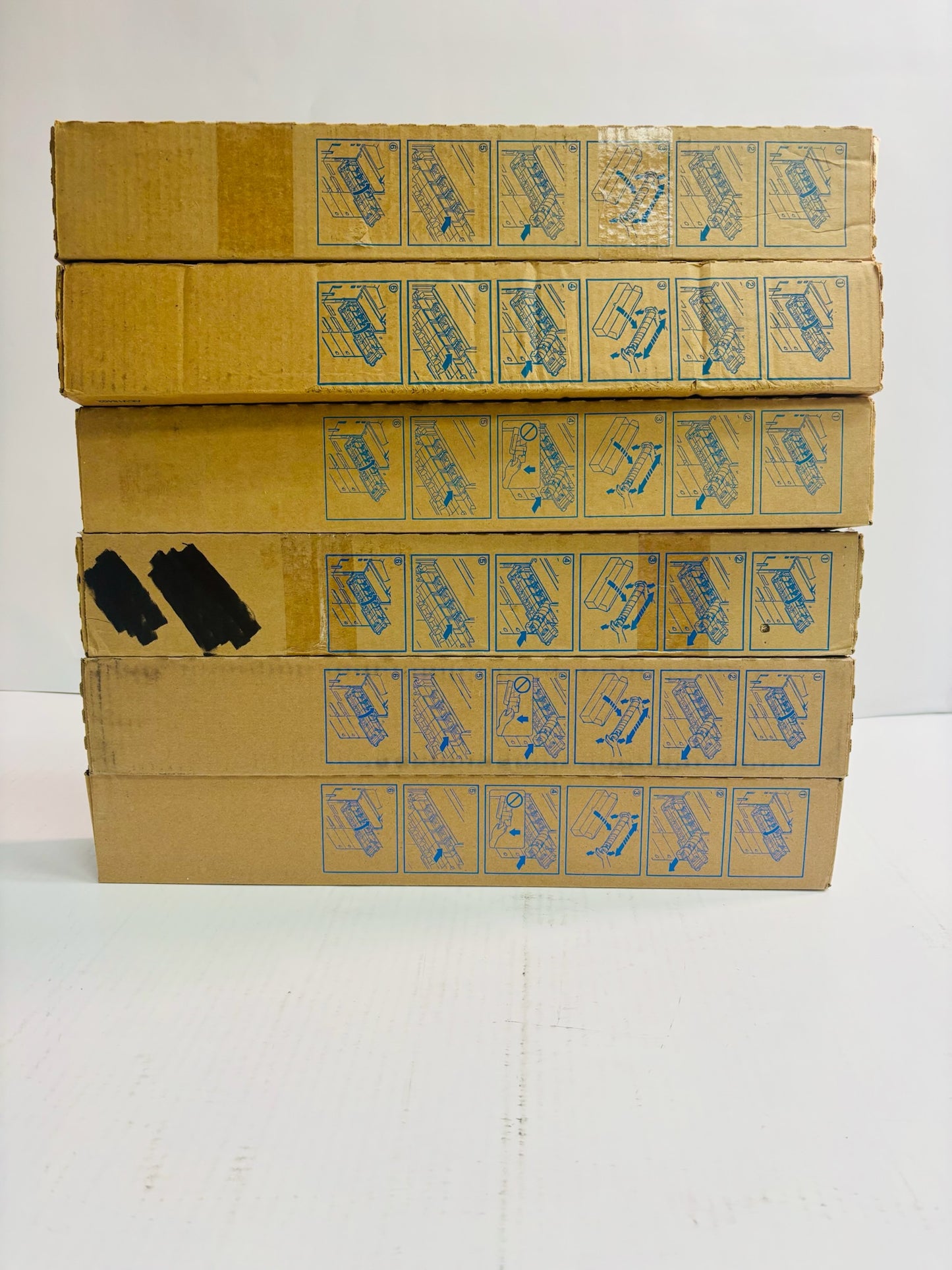 6 Genuine Konica BH C450i,C550i,C650i Cyan, Mag, Yellow & Black Toner TN626 CMYK
