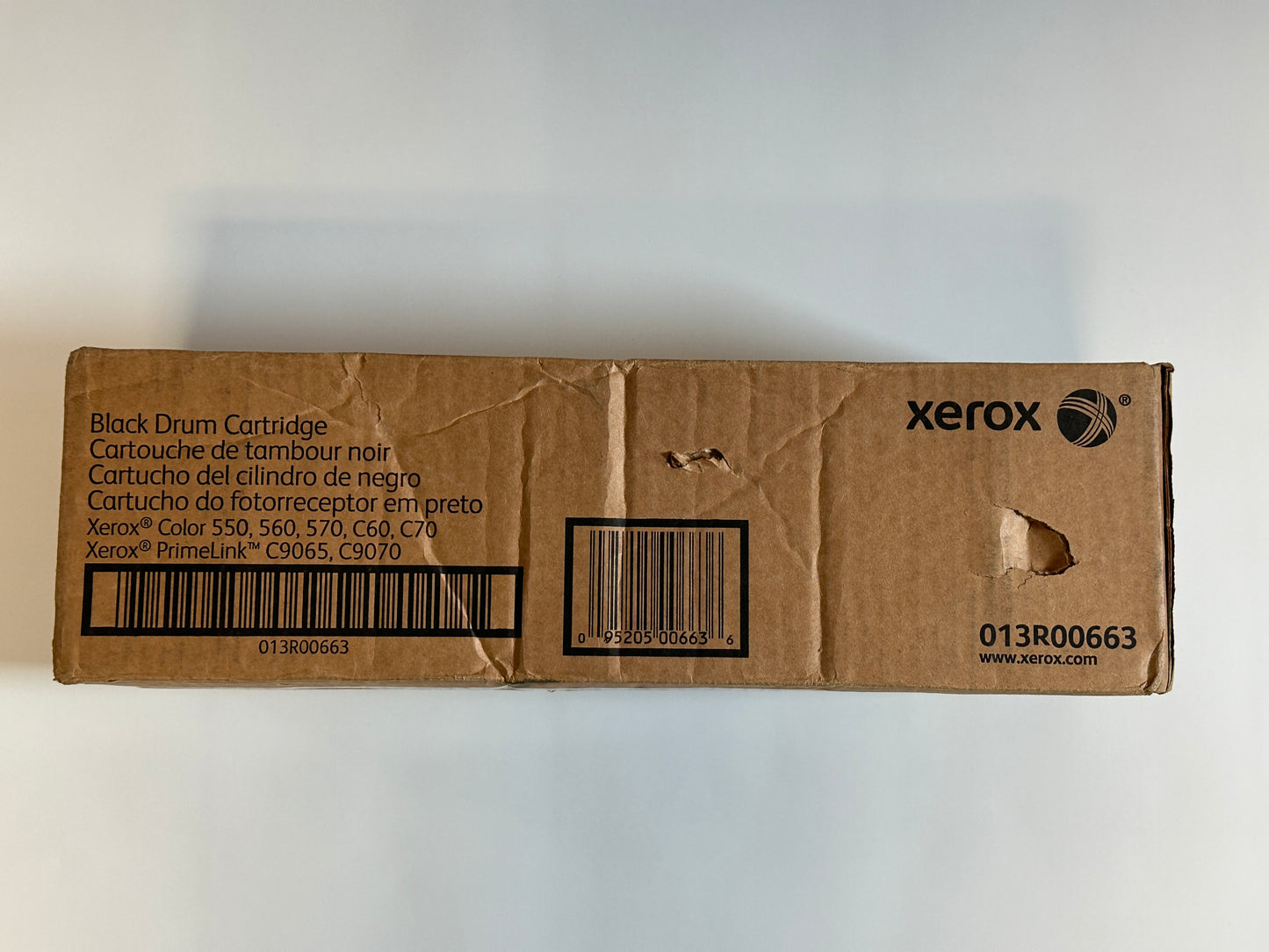Genuine Xerox Color 550,560,570,C60,C70,C9065 Black Drum Cartridge 013R00663