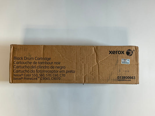 Genuine Xerox Color 550,560,570,C60,C70,C9065 Black Drum Cartridge 013R00663