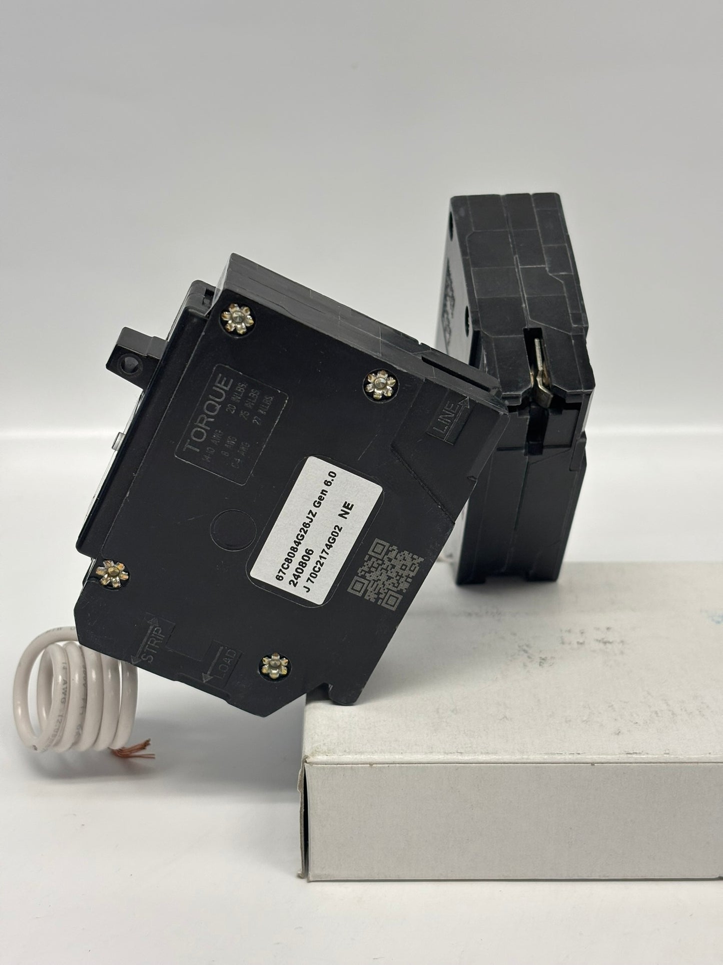 2-Pack Eaton BRN120GF Cutler-Hammer Series Circuit Breaker with Ground Fault Protection