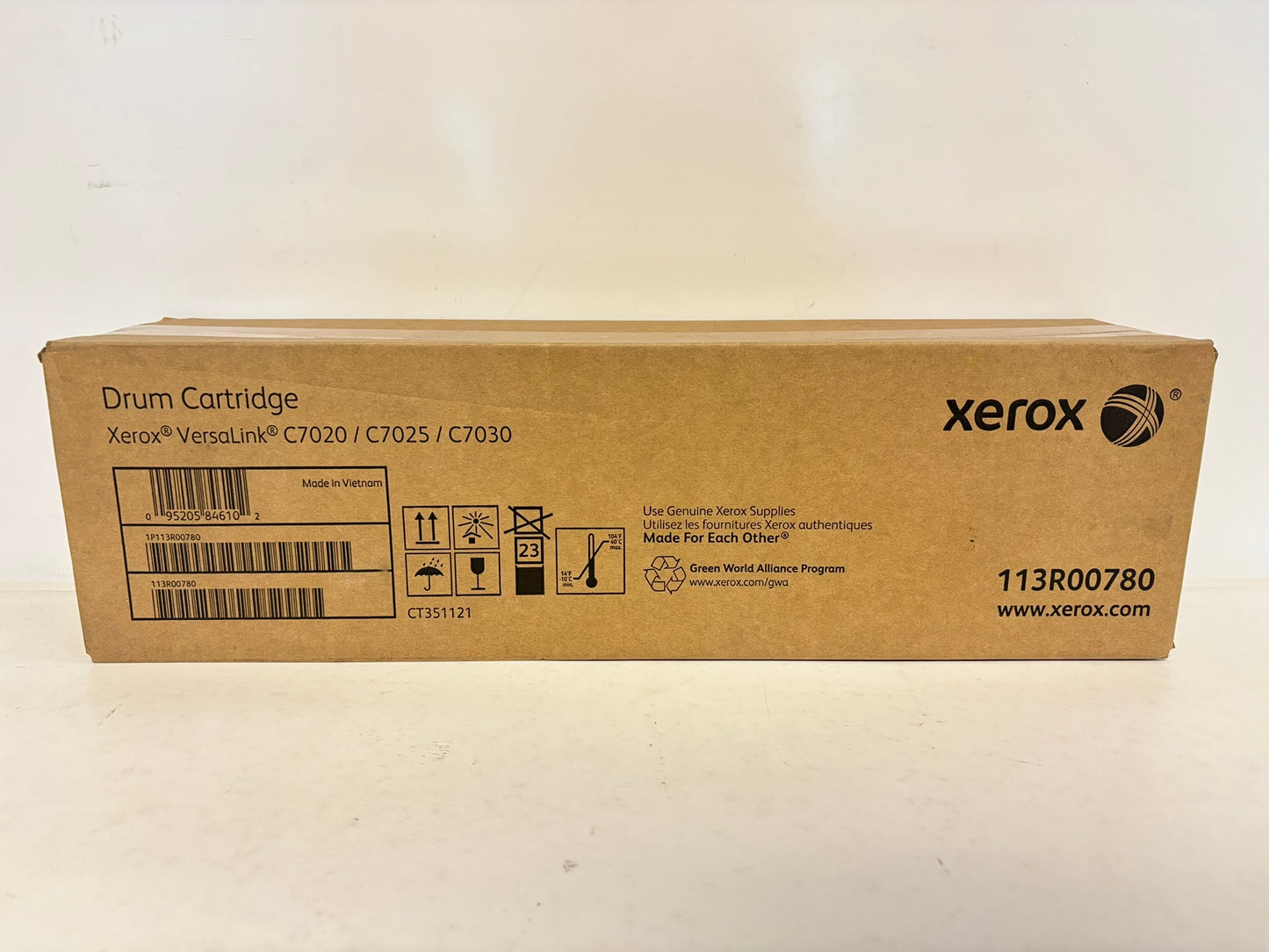 New OEM Xerox VersaLink C7020, C7025, C7030 Black Drum Cartridge 113R00780