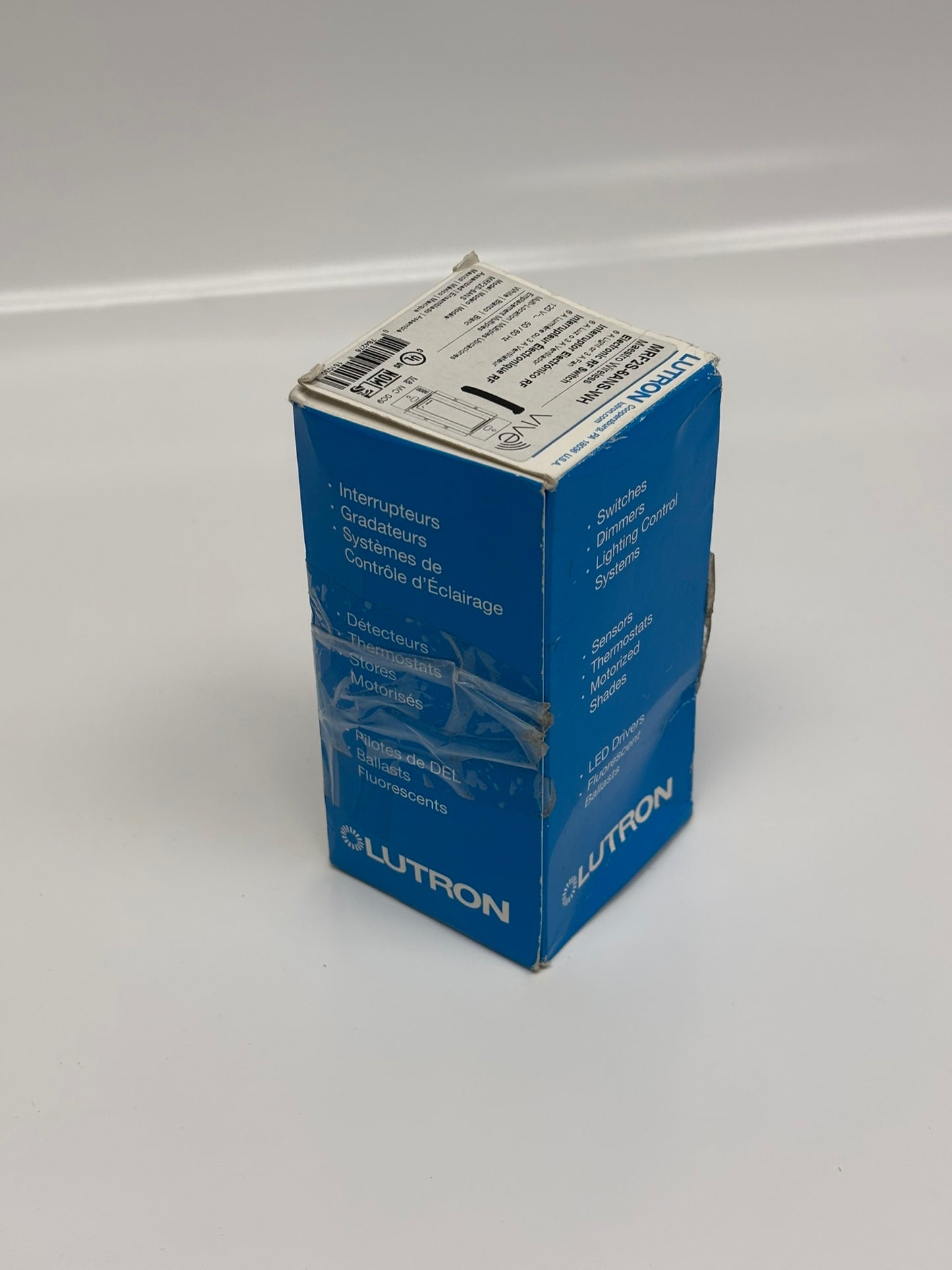 Lutron MRF2S-6ANS-WH Maestro Wireless Electronic Switch; 6 Amp