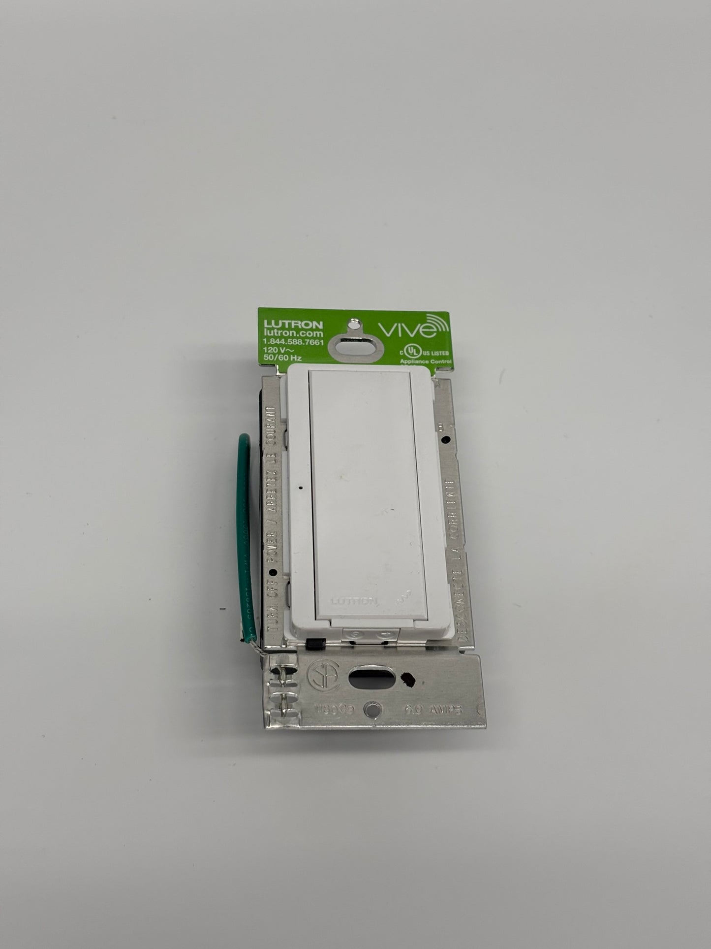 Lutron MRF2S-6ANS-WH Maestro Wireless Electronic Switch; 6 Amp