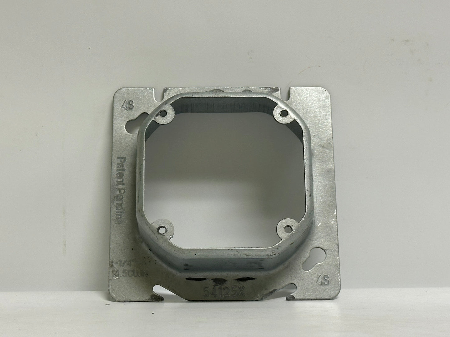 24 PK Orbit 54125X Adjustable Steel Plaster Ring for 4" Square Boxes