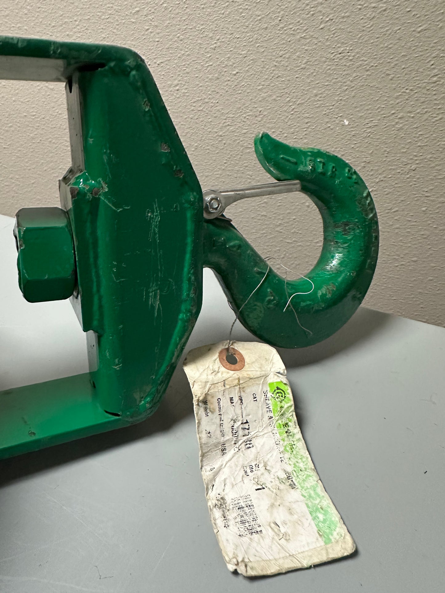 Greenlee 8012 12" O.D Steel Frame/Aluminum Cable Puller Hook Sheave Assembly
