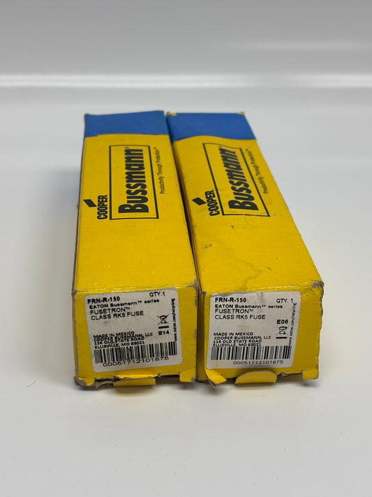 2- Pack Eaton FRN-R-150 Bussmann Fusetron Class RK5 Fuse