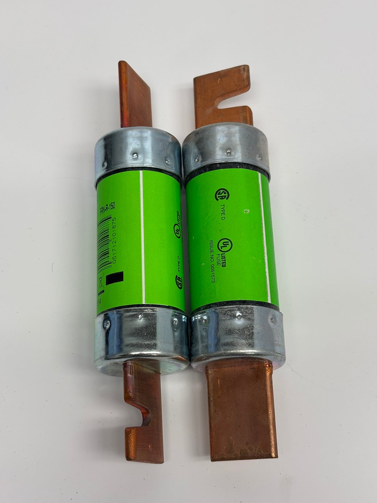 2- Pack Eaton FRN-R-150 Bussmann Fusetron Class RK5 Fuse