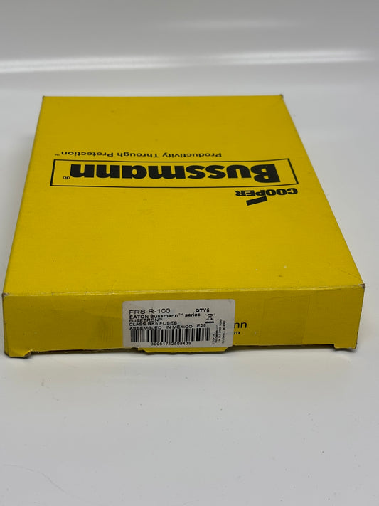 5-Pack Eaton FRS-R-100 Bussmann Fusetron Class RK5 Fuses
