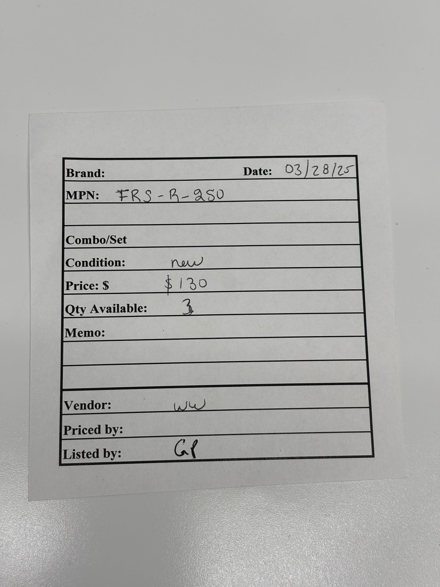 Eaton FRS-R-250 Bussmann Fusetron Fuse