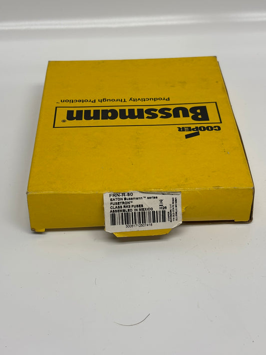5-Pack Eaton FRN-R-80 Bussmann Fusetron Class RK5 Fuses