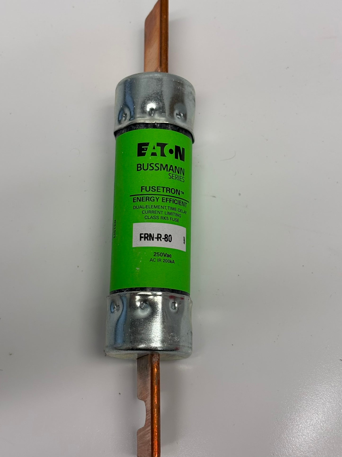 5-Pack Eaton FRN-R-80 Bussmann Fusetron Class RK5 Fuses