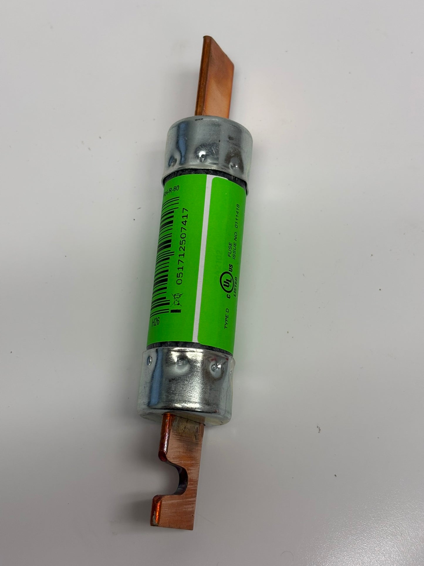 5-Pack Eaton FRN-R-80 Bussmann Fusetron Class RK5 Fuses