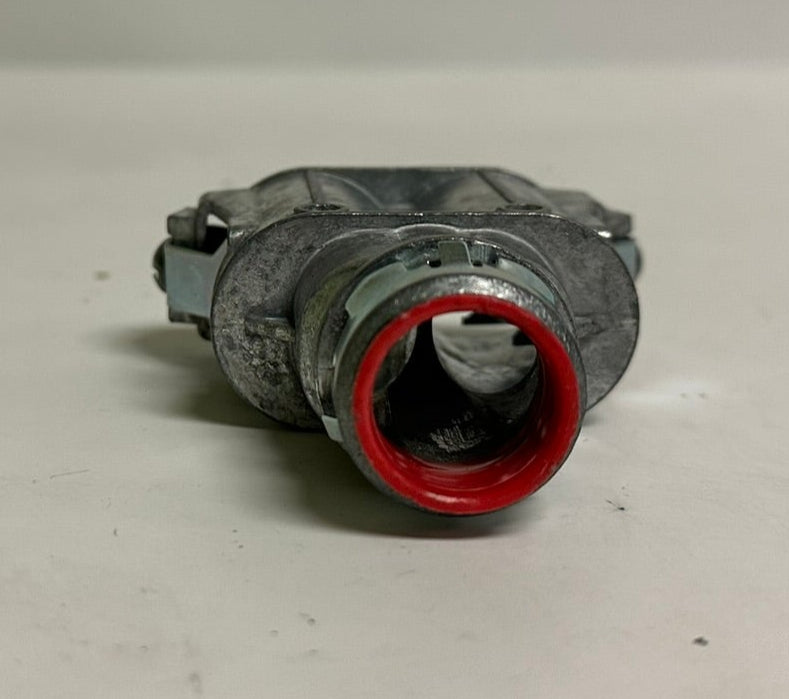 25 PK Arlington 505010AST 3/4" Snap²It Duplex Connector, Open Box, Zinc