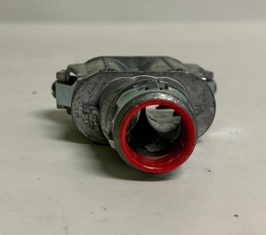25 PK Arlington 505010AST 3/4" Snap²It Duplex Connector, Open Box, Zinc