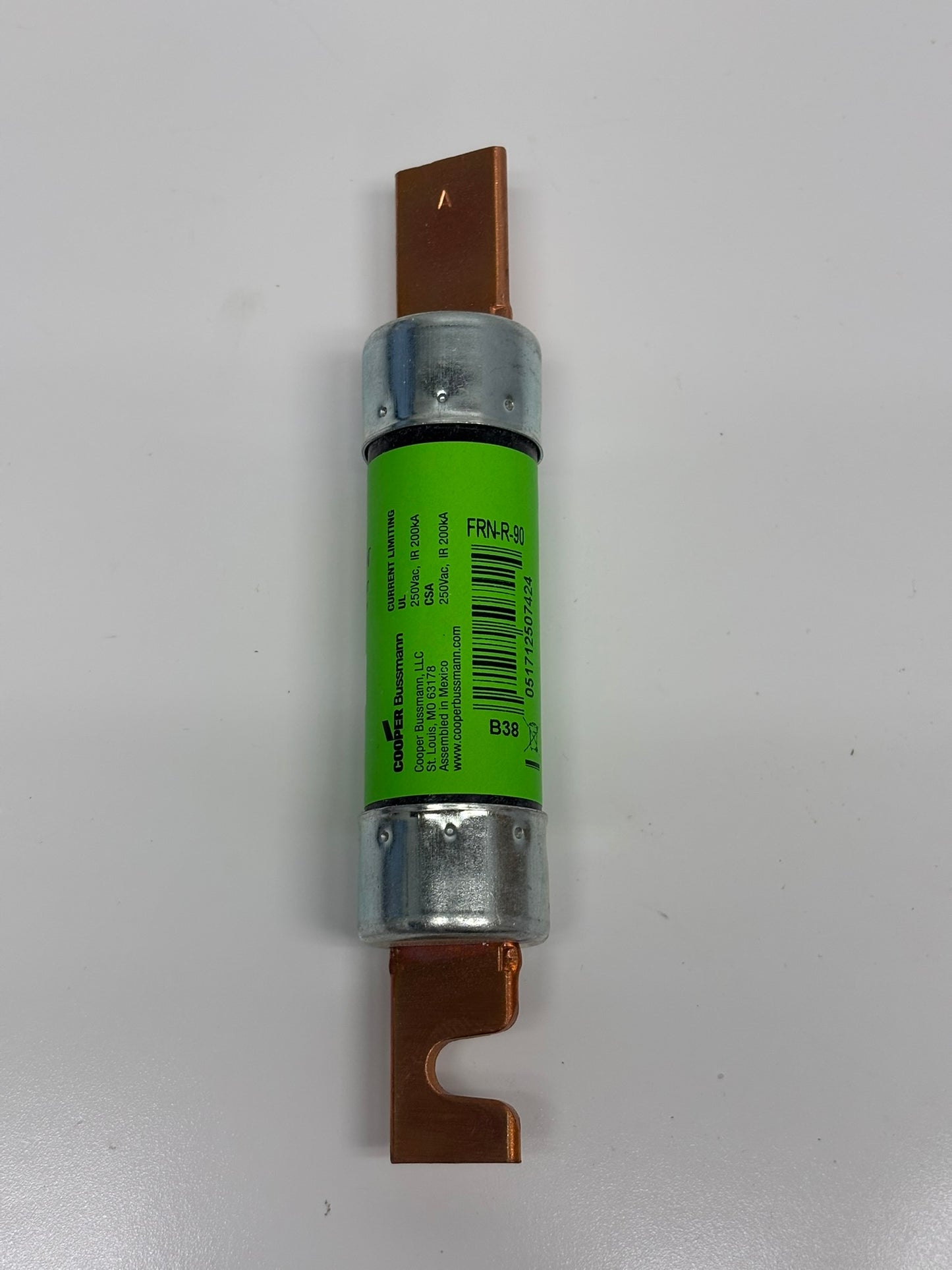 5-Pack Eaton FRN-R-90 Bussmann Fusetron Class RK5 Fuses