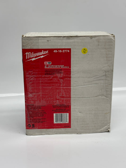 Milwaukee 49-16-2774 M18 3" Underground Replacement Blades