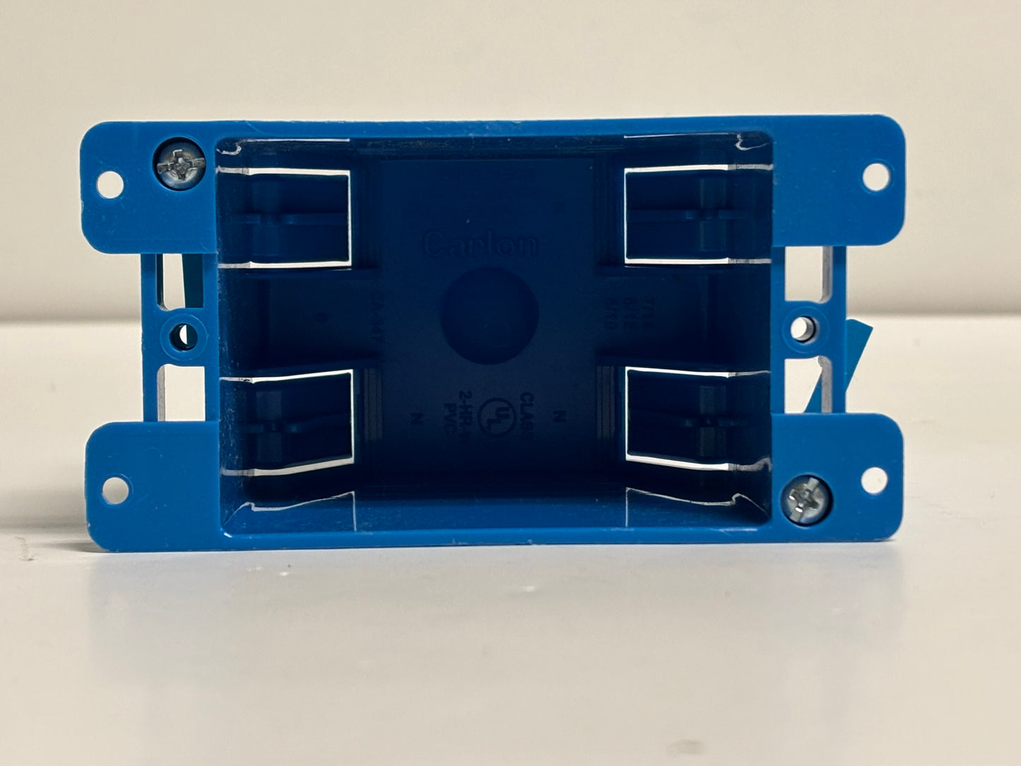 12 PK Carlon B114R-UPC 1-Gang Old Work PVC Electrical Outlet Box