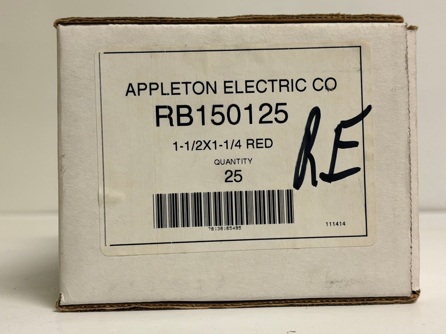 25 PK Bridgeport RB150125 1-1/2" x 1-1/4" Zinc Reducing Bushing, Steel