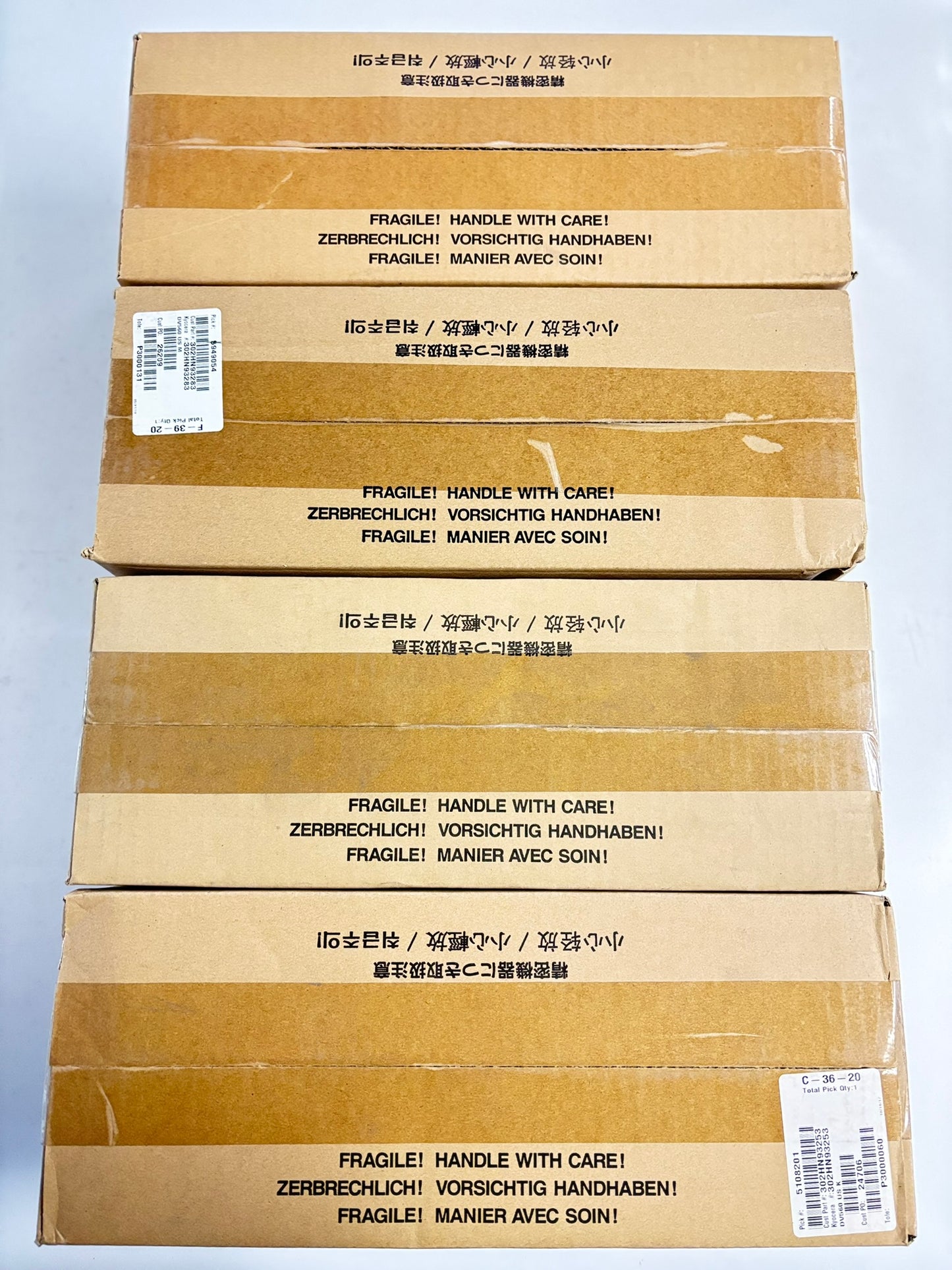 4 OEM Kyocera M6026cidn,C5200DN,C5350DN DV560, DV-560 CMYK Developer Unit
