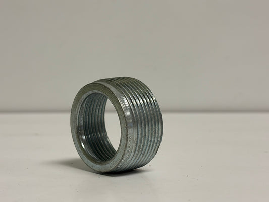 25 PK Bridgeport RB150125 1-1/2" x 1-1/4" Zinc Reducing Bushing, Steel