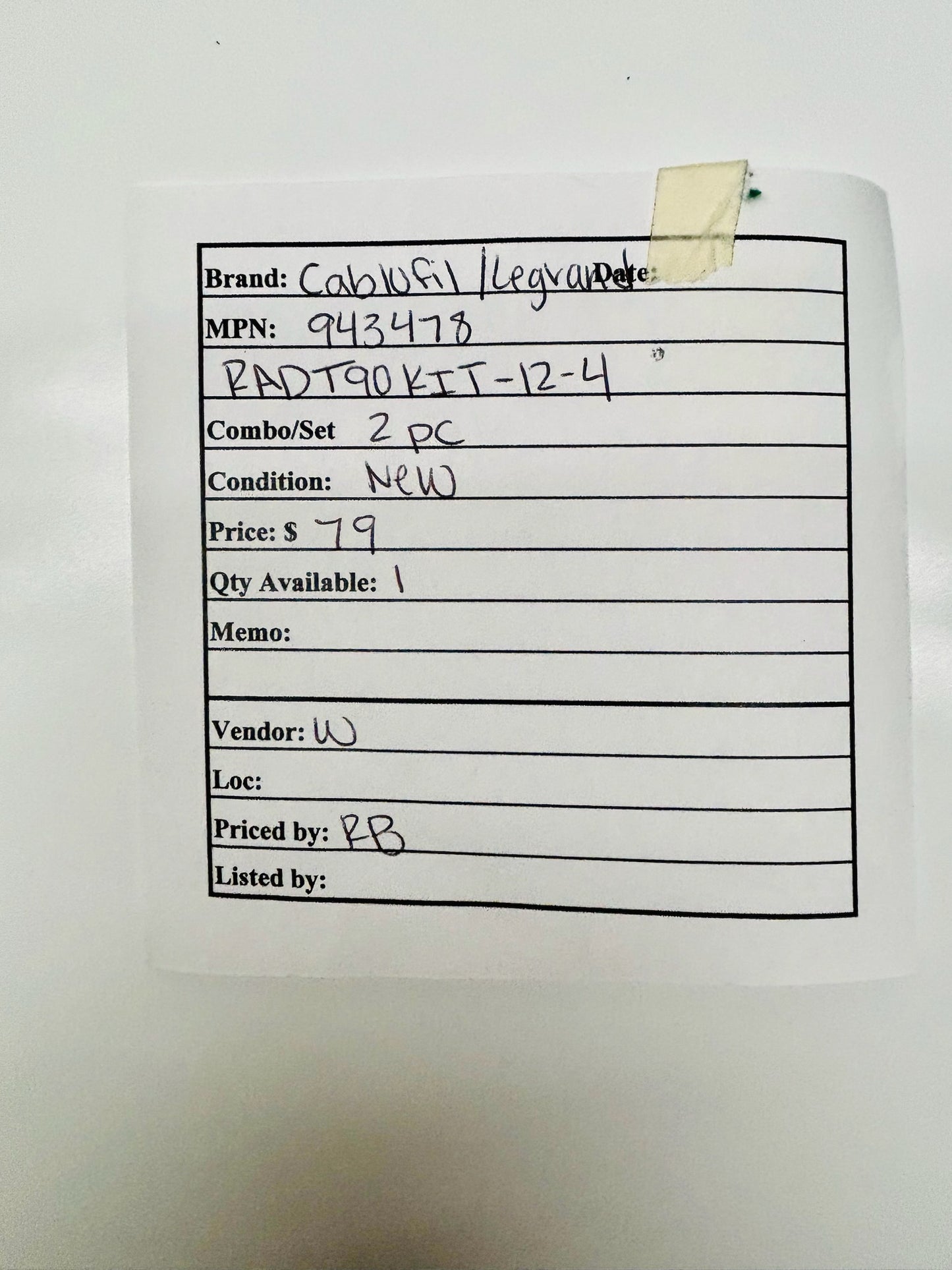 Cablofil Legrand 943478 RADT90KIT-12-4 4 Inch Deep 12 Inch Radius Tee