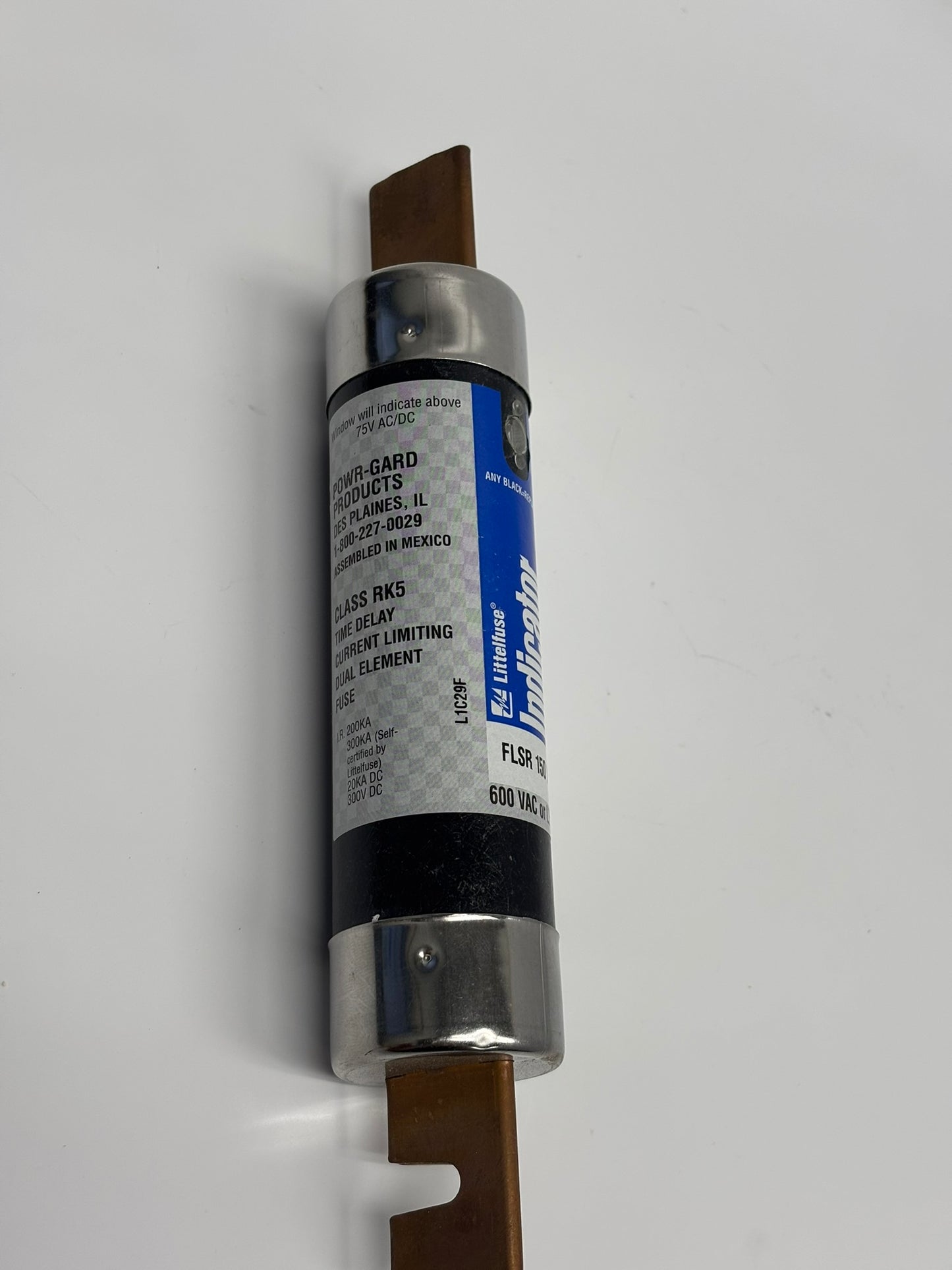 Littelfuse FLSR-150-ID Indicator Class RK5 Time Delay Fuse