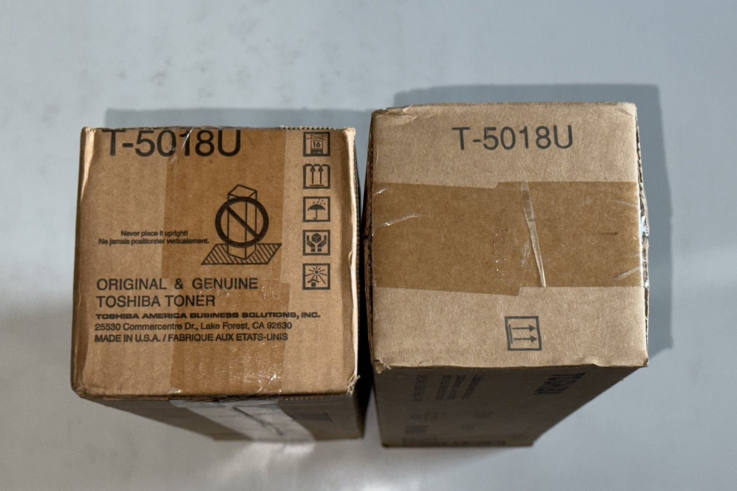 2 OEM Toshiba e-STUDIO 2018A,2518A,3018A,3518A,4518A,5018A Black Toners T-5018U