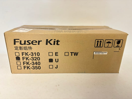 New OEM Kyocera FS-3900DN, FS-4000DN  Fuser Unit 120V FK-320 U, 302F99307A