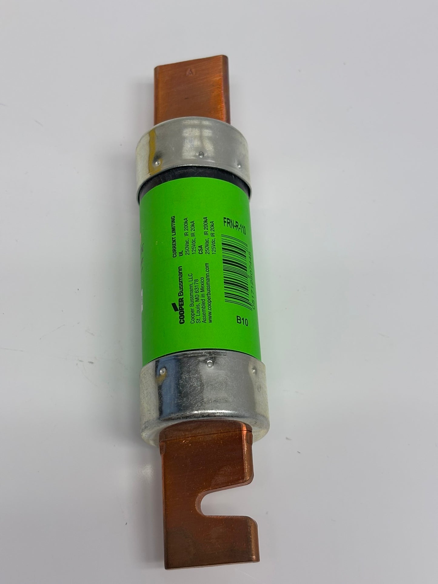 Eaton FRN-R-110 Bussmann Series Class RK5 Fuse