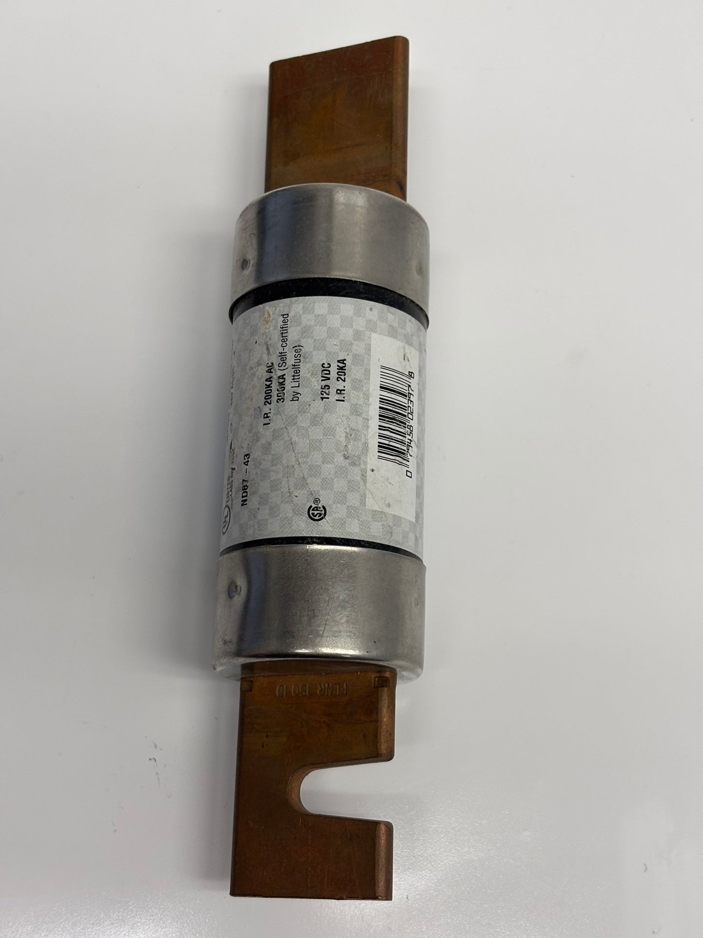 Littelfuse FLNR-350-ID Dual Element Time Delay Fuse with Indicator, No Box