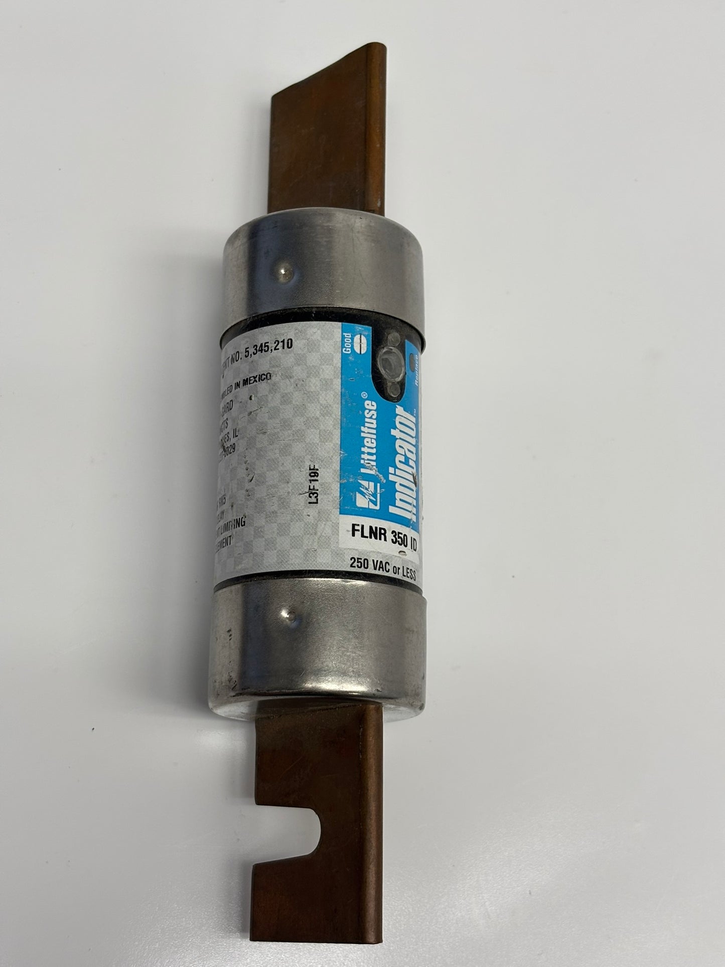 Littelfuse FLNR-350-ID Dual Element Time Delay Fuse with Indicator, No Box